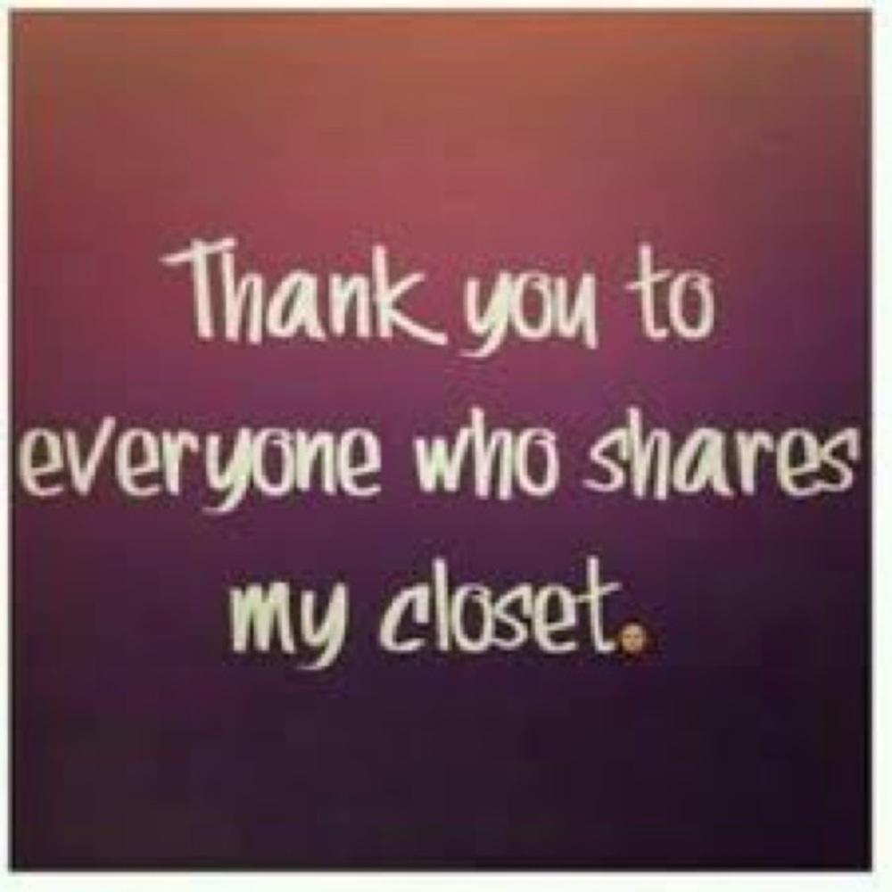 A heartfelt thank you to all the POSHERS out there